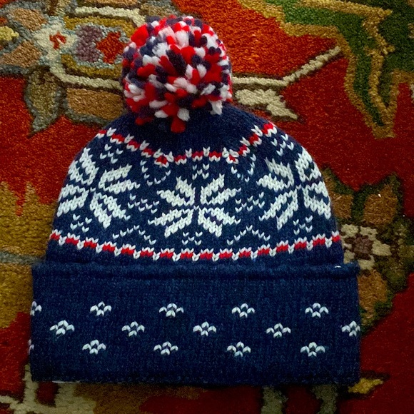 Beanie Winter Hat Pompom Knit 